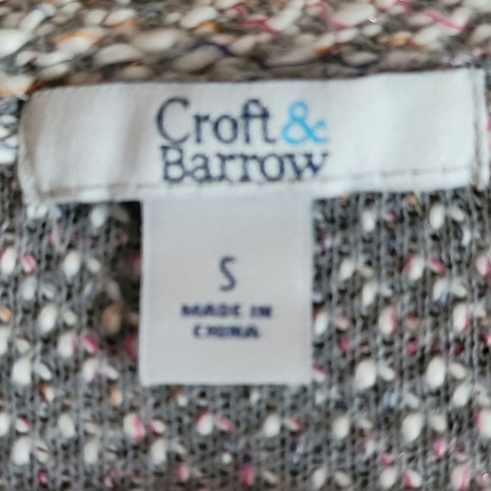 Croft & Barrow Cotton Polyester Sweater - Picture 3 of 3